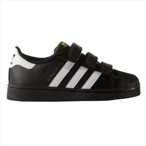 adidas Superstar Sneakers Black/White Precision Bonded Overlays Grip Control