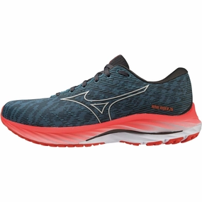 Pilates Mizuno Wave Rider 26 Mens Running Shoes - Blue