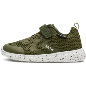 Hummel Actus Tex Recycled Jr Sneakers Forest Night Multi Look Versatile Silhouette