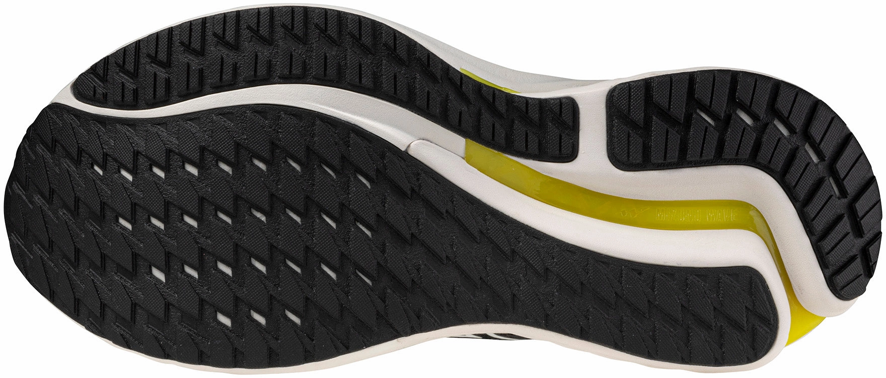 Mizuno Wave Inspire 21 Womens Running Shoes - Black Unibody Outsole Construction