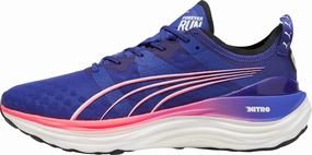 Puma ForeverRun Nitro Mens Running Shoes - Navy Hot Weather power - walking shoes