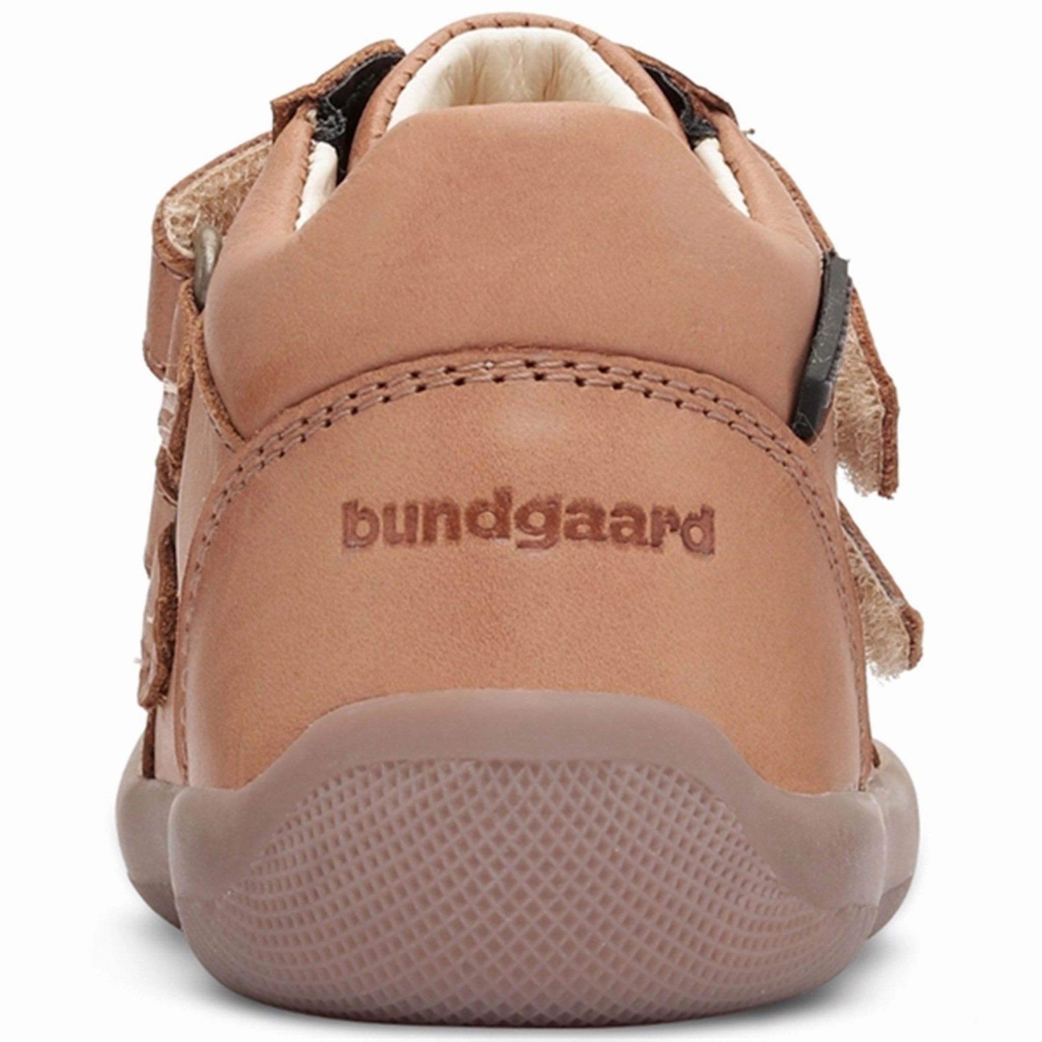 Bundgaard The Walk Velcro Tex Shoes Caramel packable High   Performance