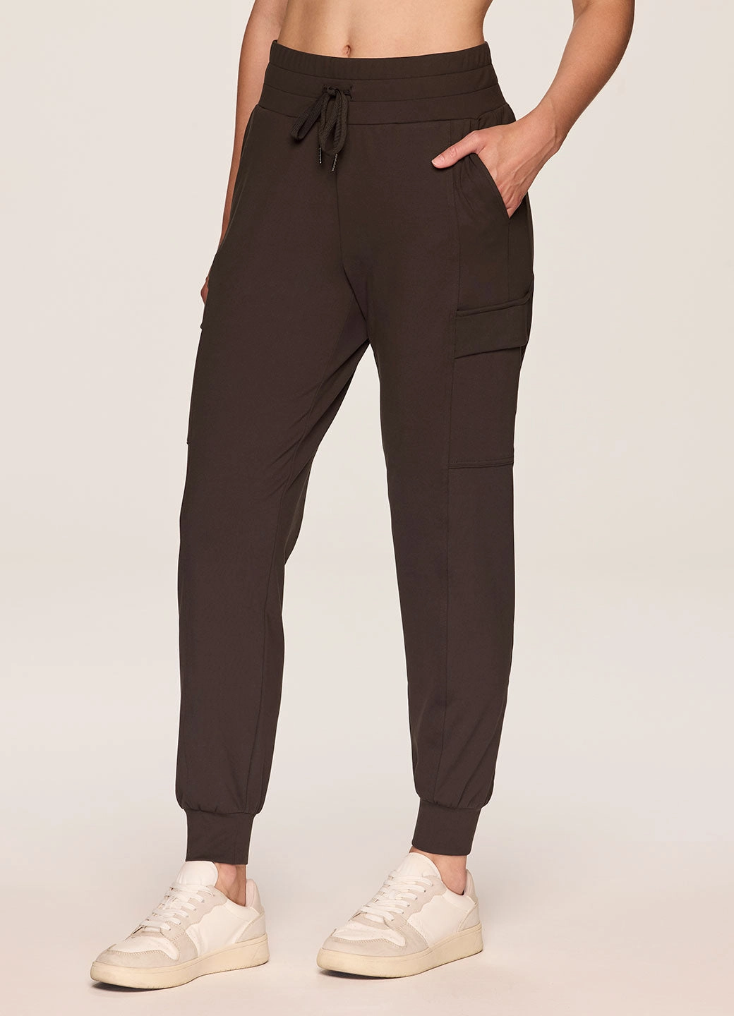 In The Groove Cargo Jogger Breathable Waistband Soft Performance