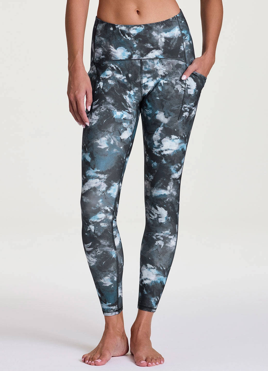 Abstract Blooms Tech Flex Legging Freedom Move