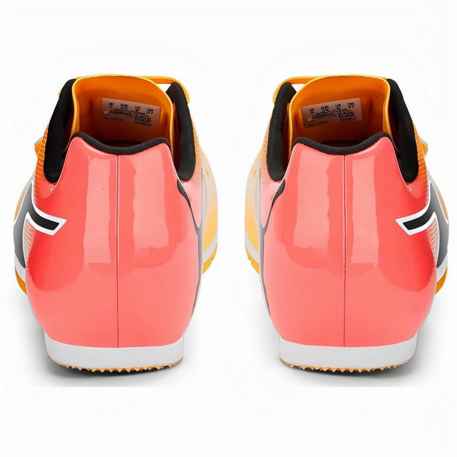 Puma evoSpeed Long Jump 10 Field Event Spikes - Orange Ankle wrap Durable Material