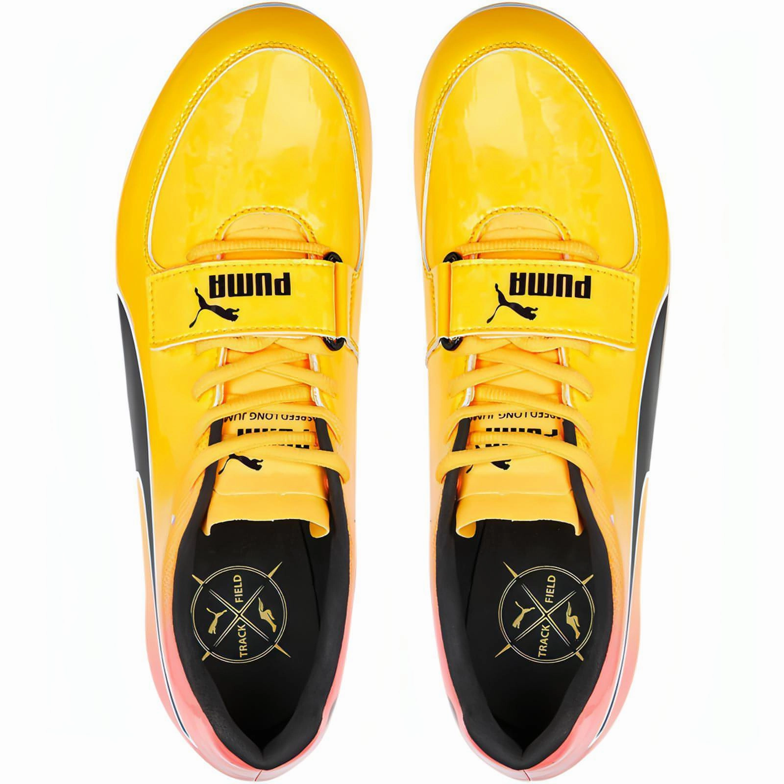 Flexible Grip Street Play Puma evoSpeed Long Jump 10 Field Event Spikes - Orange
