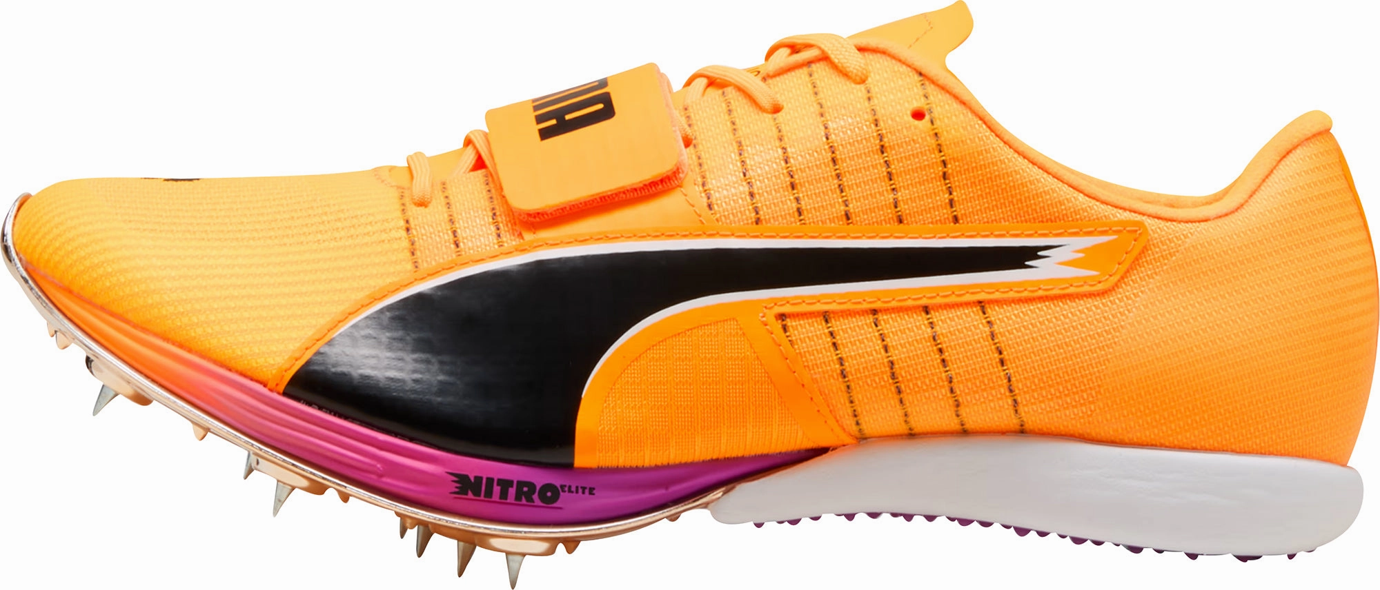 Pace Player Quick Strike Puma evoSpeed Tokyo Nitro Long Jump Field Event Spikes - Orange