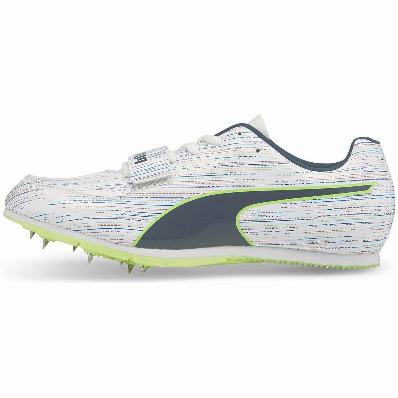 Strong Build Stability Zone Puma evoSpeed Long Jump 9 Field Event Spikes - White