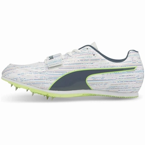 Strong Build Stability Zone Puma evoSpeed Long Jump 9 Field Event Spikes - White