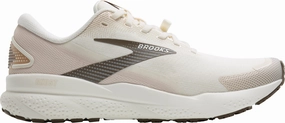 Brooks Ghost 16 Weatherized Womens Running Shoes - Cream Adaptive Torsion System Ultra Cushioning