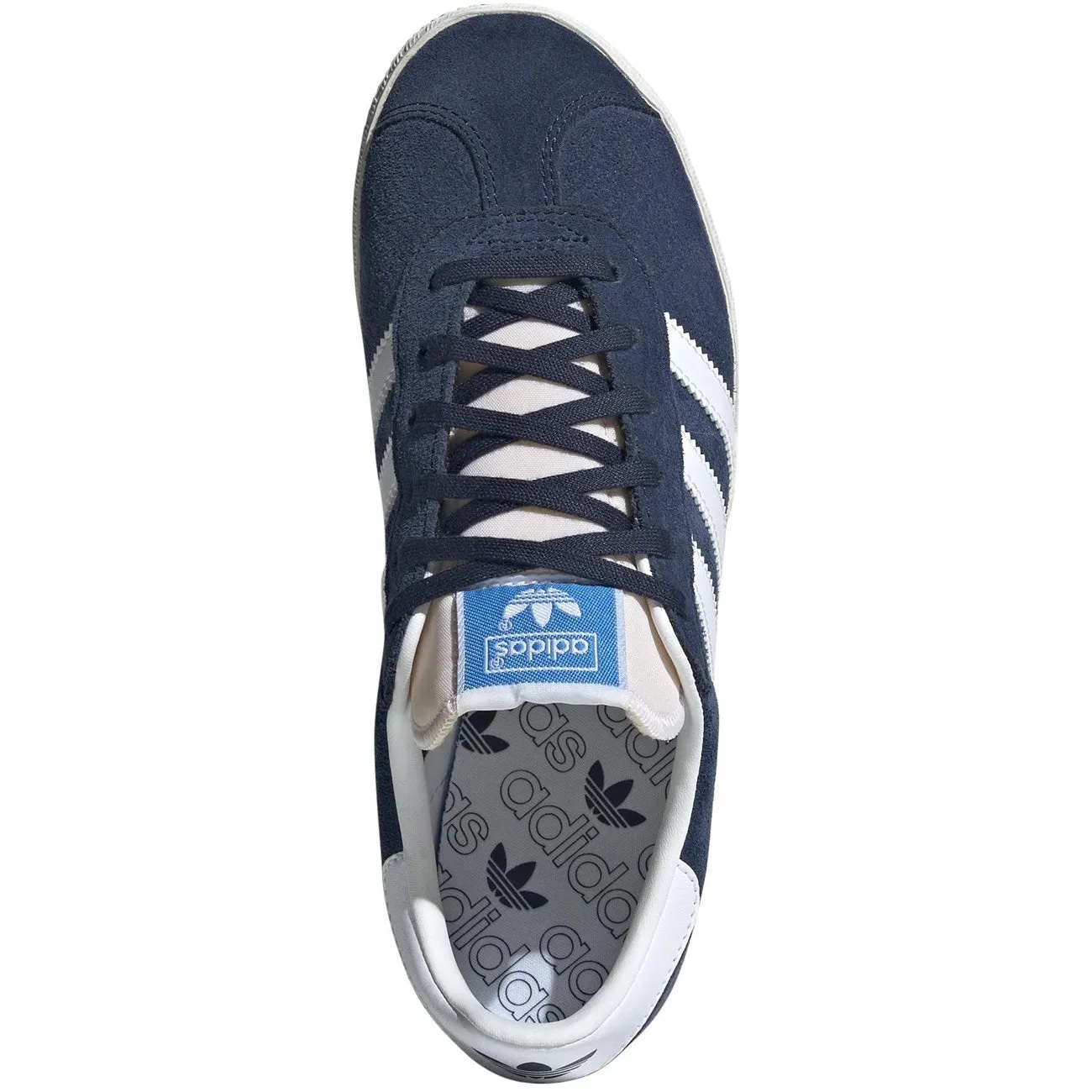 Non Marking Tread adidas Originals GAZELLE J Sneakers Night Indigo / Cloud White / Cloud White