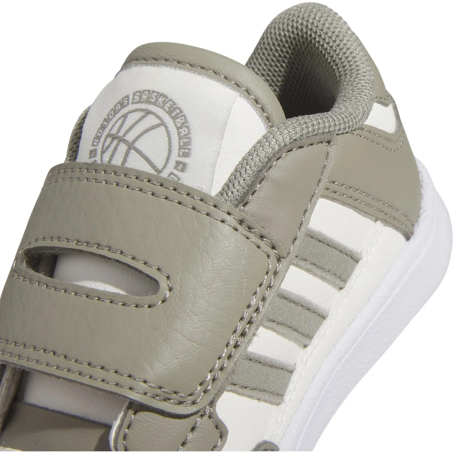 Supportive adidas Originals Silver Pebble/Cloud White/Ftwr White Rapid Court Cf I Sneakers
