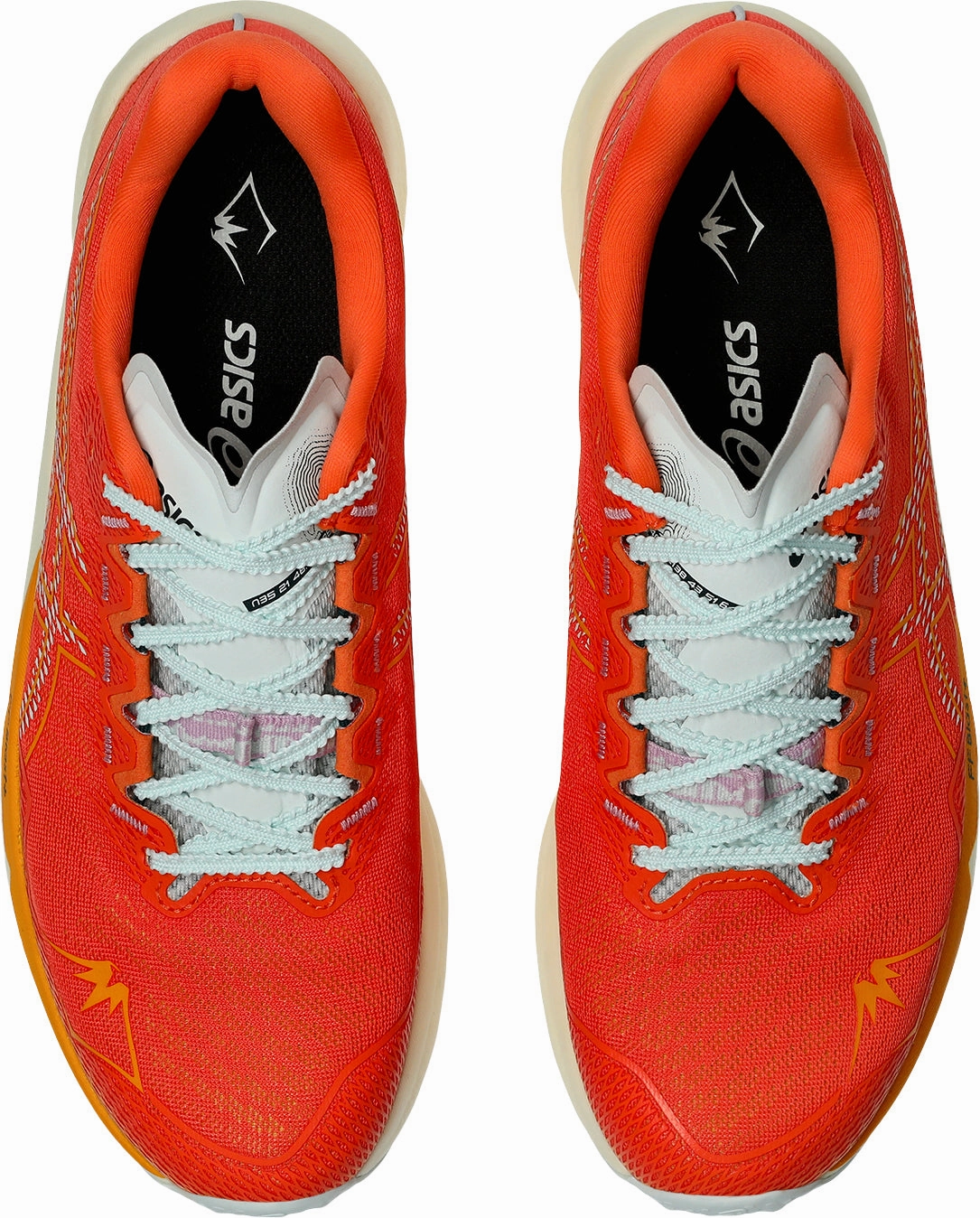 running shoes for amateur female runners evening running shoes Asics FujiSpeed 3 Mens Trail Running Shoes - Red