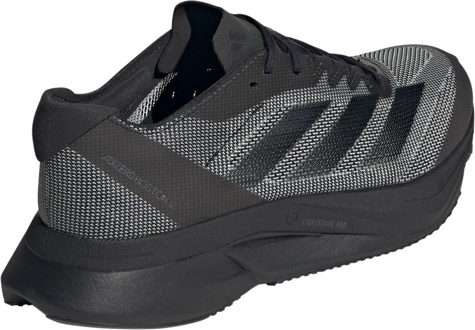 adidas Adizero Boston 12 Mens Running Shoes - Black Ground Contact Technology