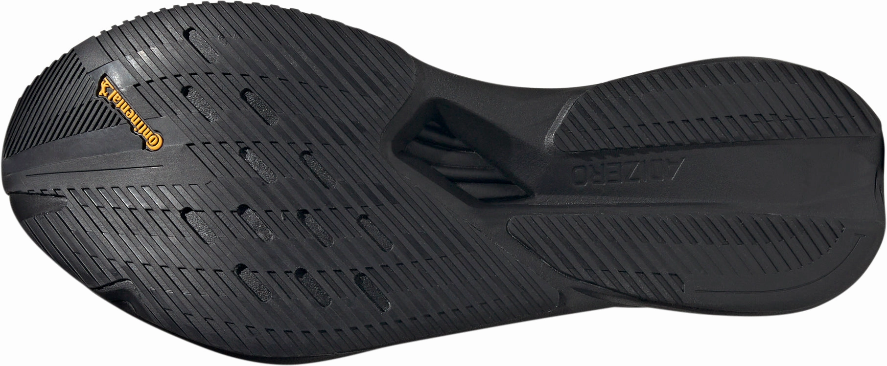 adidas Adizero Boston 12 Mens Running Shoes - Black elevated - heel running option Abrasion Resistant Panels