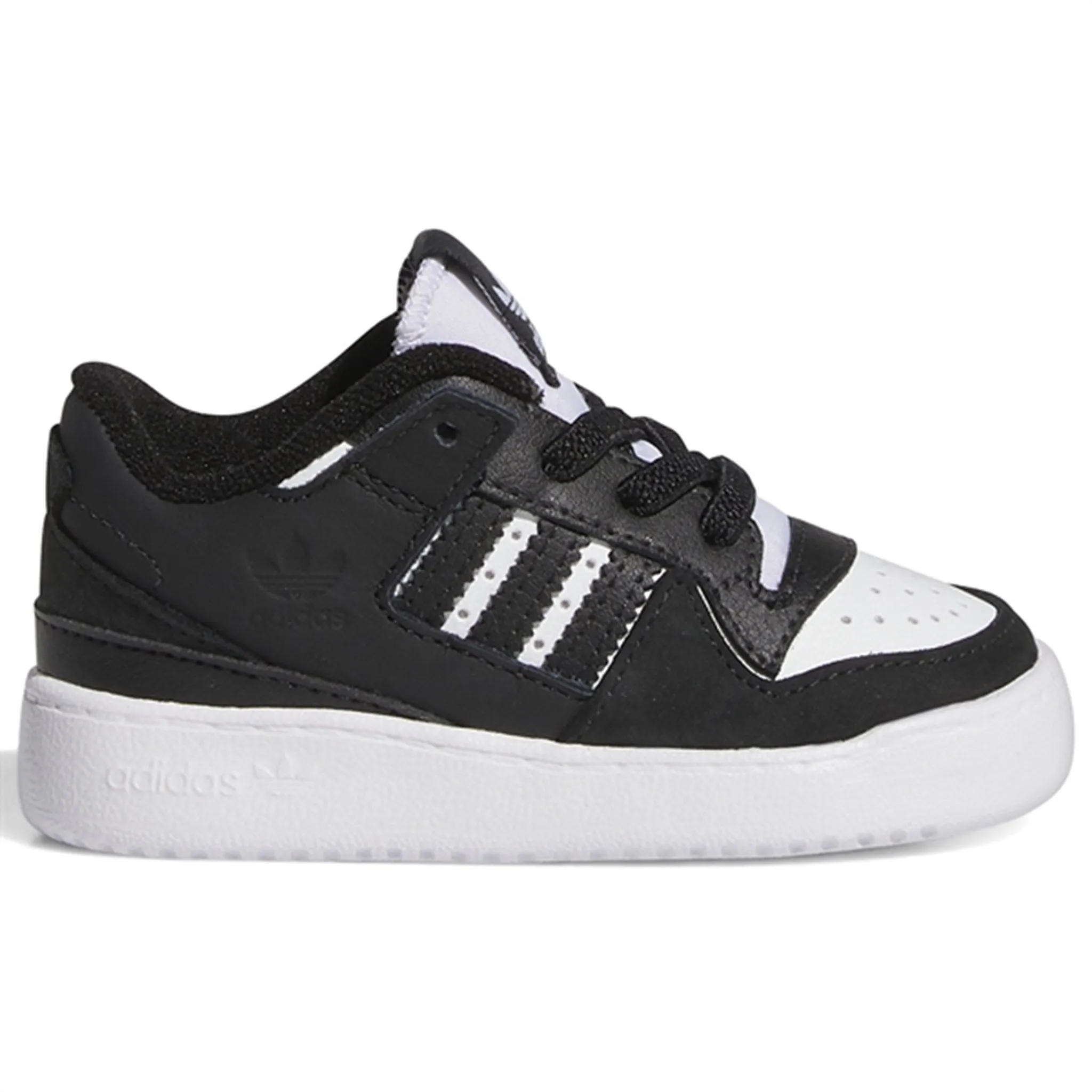 Style Neutral Compression Zones adidas Basketball Forum Low Sneakers Core Black / White