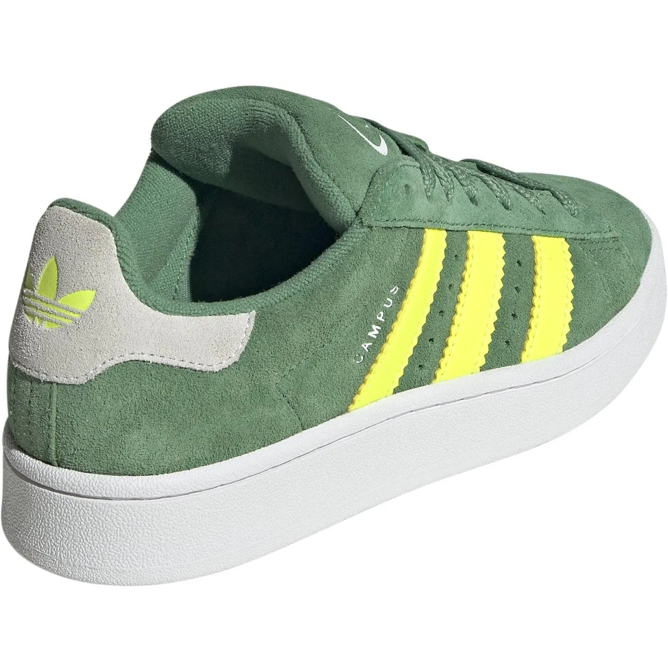adidas Originals CAMPUS 00s J Sneakers Preloved Green / Solar Yellow / Cloud White Energy Returning Heel