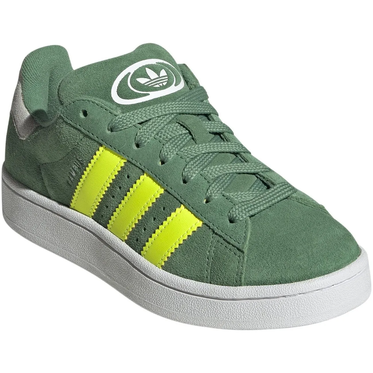adidas Originals CAMPUS 00s J Sneakers Preloved Green / Solar Yellow / Cloud White Impact Control