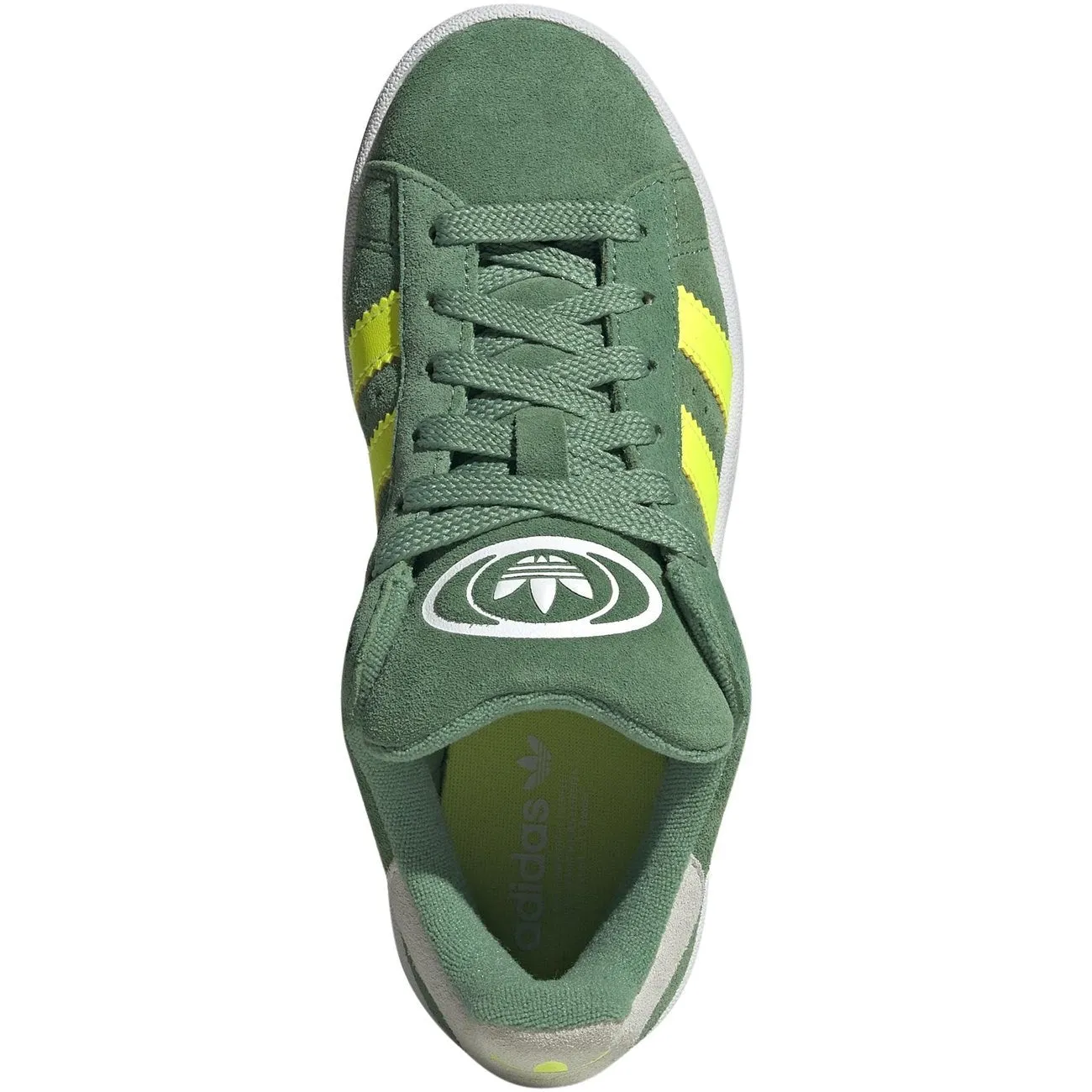 adidas Originals CAMPUS 00s J Sneakers Preloved Green / Solar Yellow / Cloud White Comfortable Midsole Durable Stitching