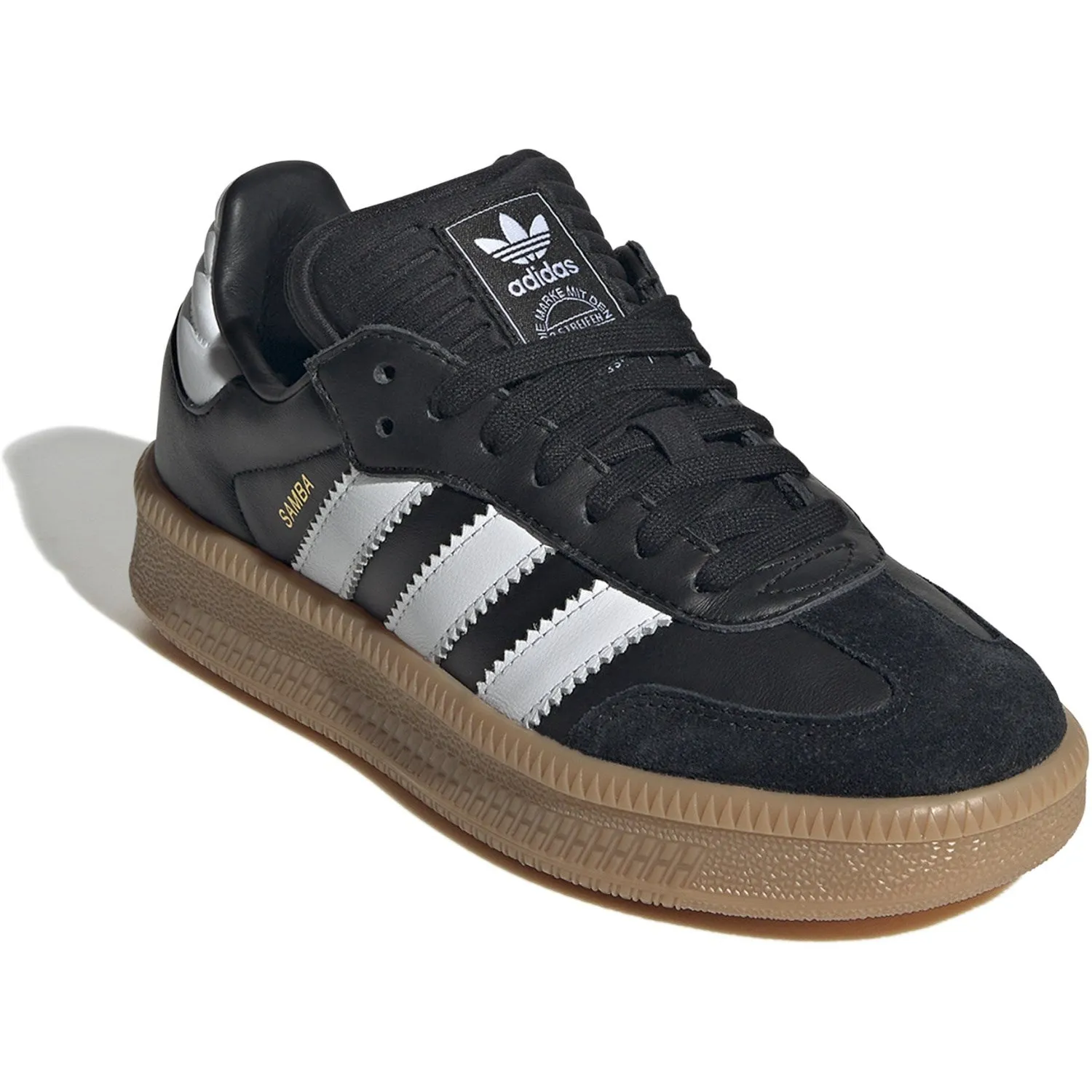 adidas Originals Cblack/Ftwwht/Gum3 Samba Xlg J Sneakers Impact absorption Recycled Material