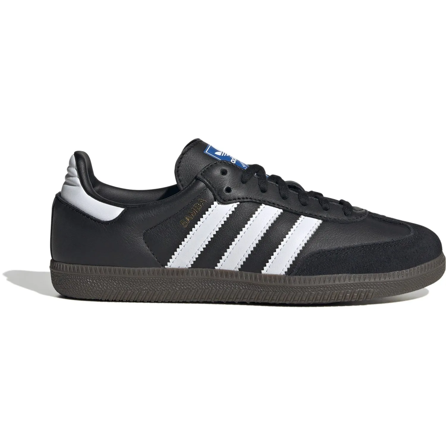 adidas Originals Cblack/Ftwwht/Gum5 Samba Og J Sneakers Comfy Days HeelCushion