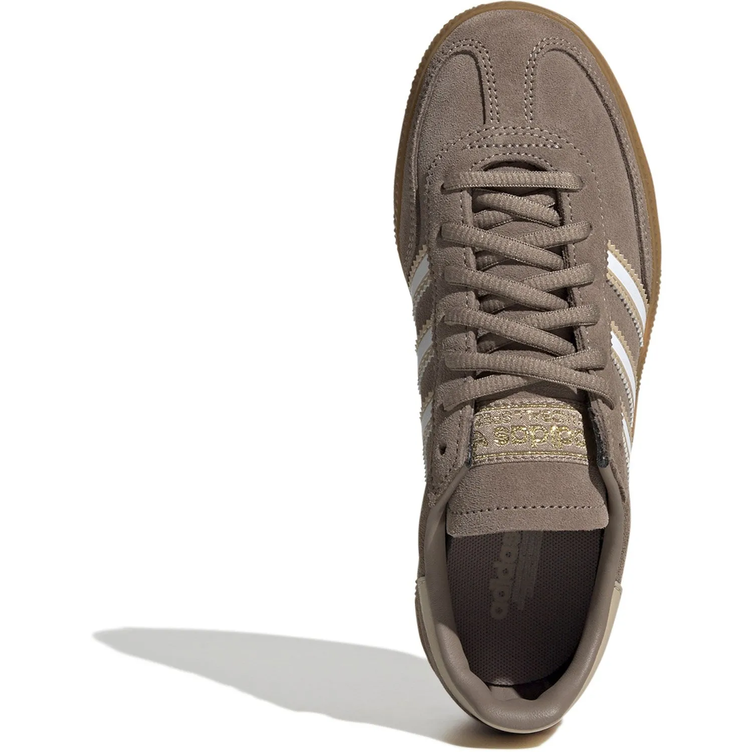 adidas Originals Chalky Brown/Ftwr White/Magic Beige Handball Spezial J Sneakers Shock Absorption Midsole