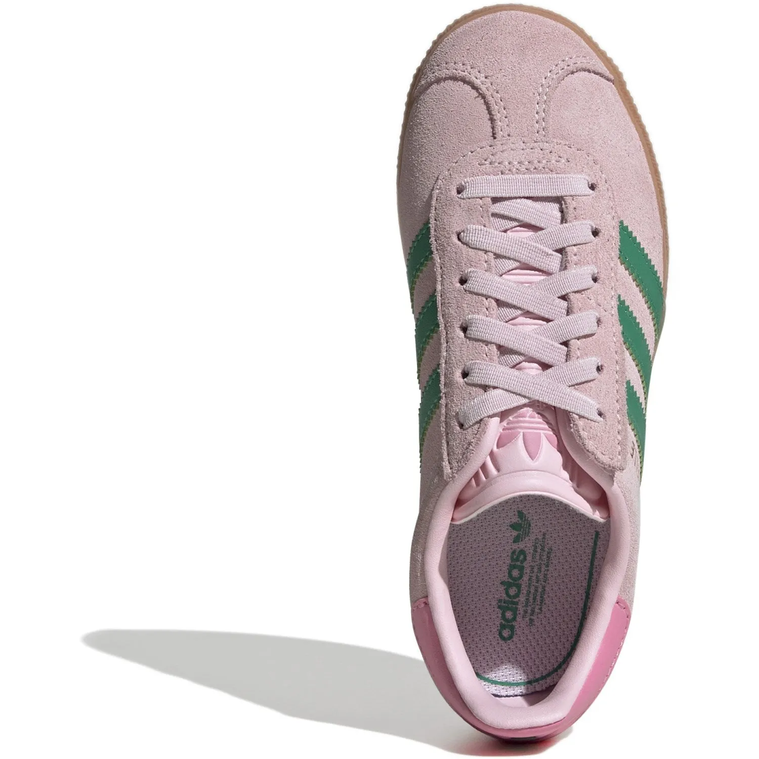 Foot Stability urban walks adidas Originals Clear Pink/Court Green/Bliss Pink Gazelle Cf El C Sneakers