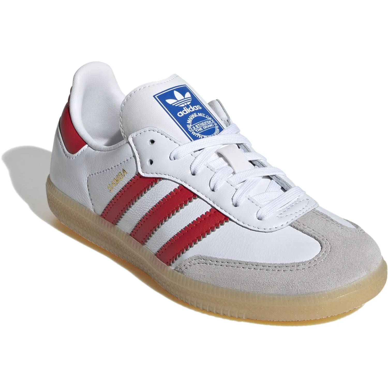 Cool Look Speedy Walk adidas Originals Cloud White/Collegred/Gum3 Samba Og C Sneakers