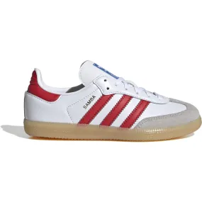 Unique grip Anti Slip Lacing adidas Originals Cloud White/Collegred/Gum3 Samba Og C Sneakers