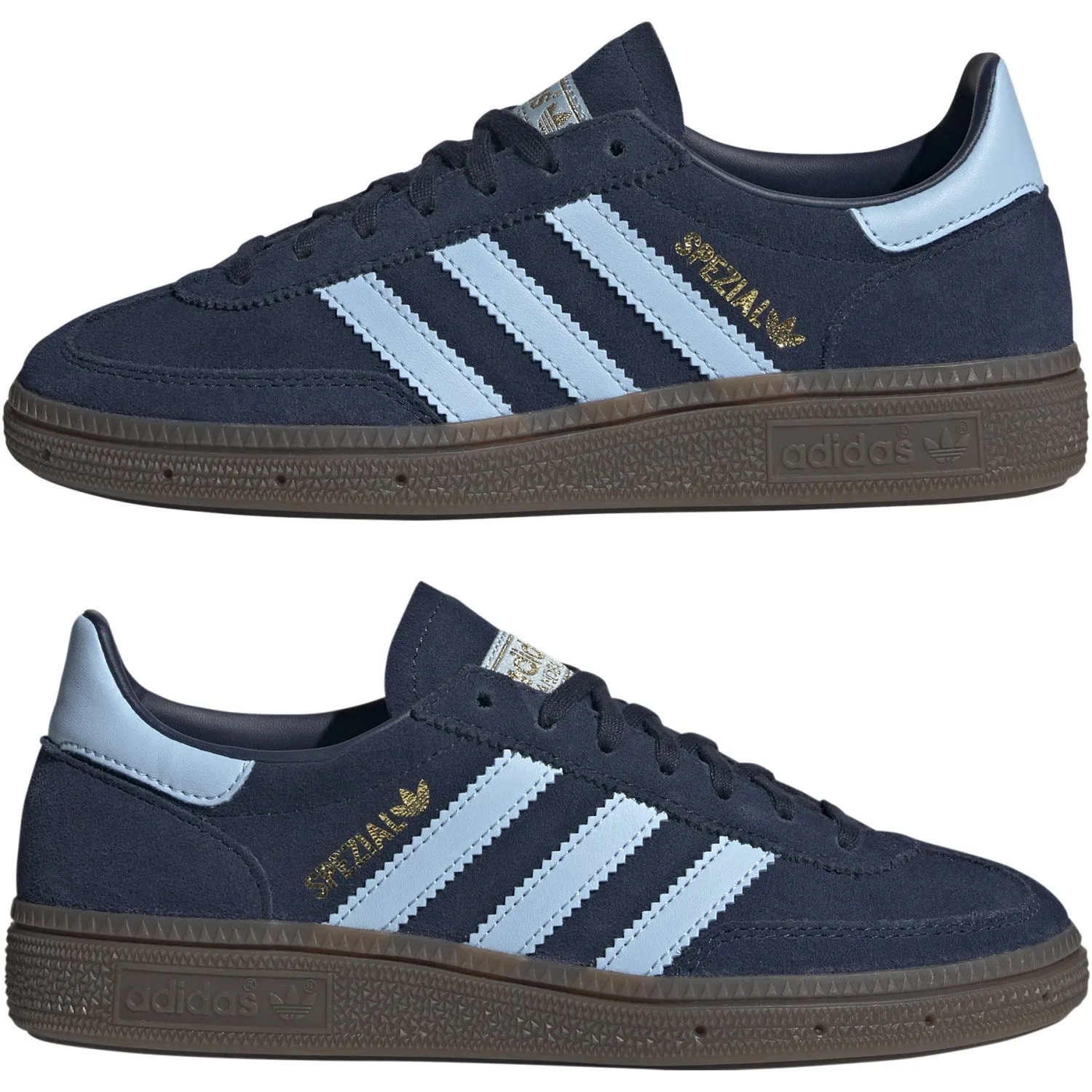 EverydayUse Breathable Perforated Panels adidas Originals Collegiate Navy/Clear Sky/Gum5 Handball Spezial J Sneakers