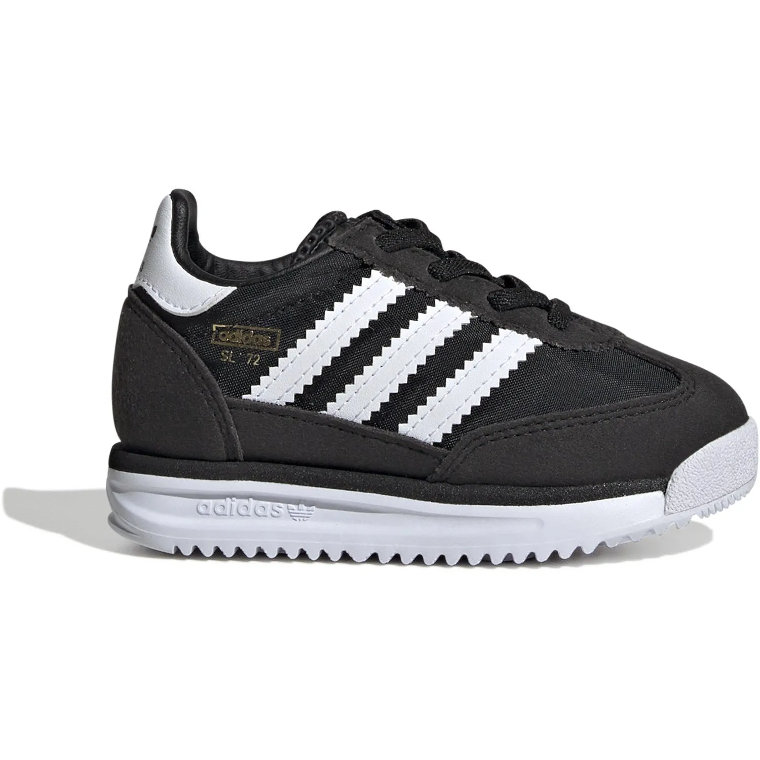 adidas Originals Core Black Ftwr White Blue Sl 72 Rs El In Sneakers No Stitching Bold Finish