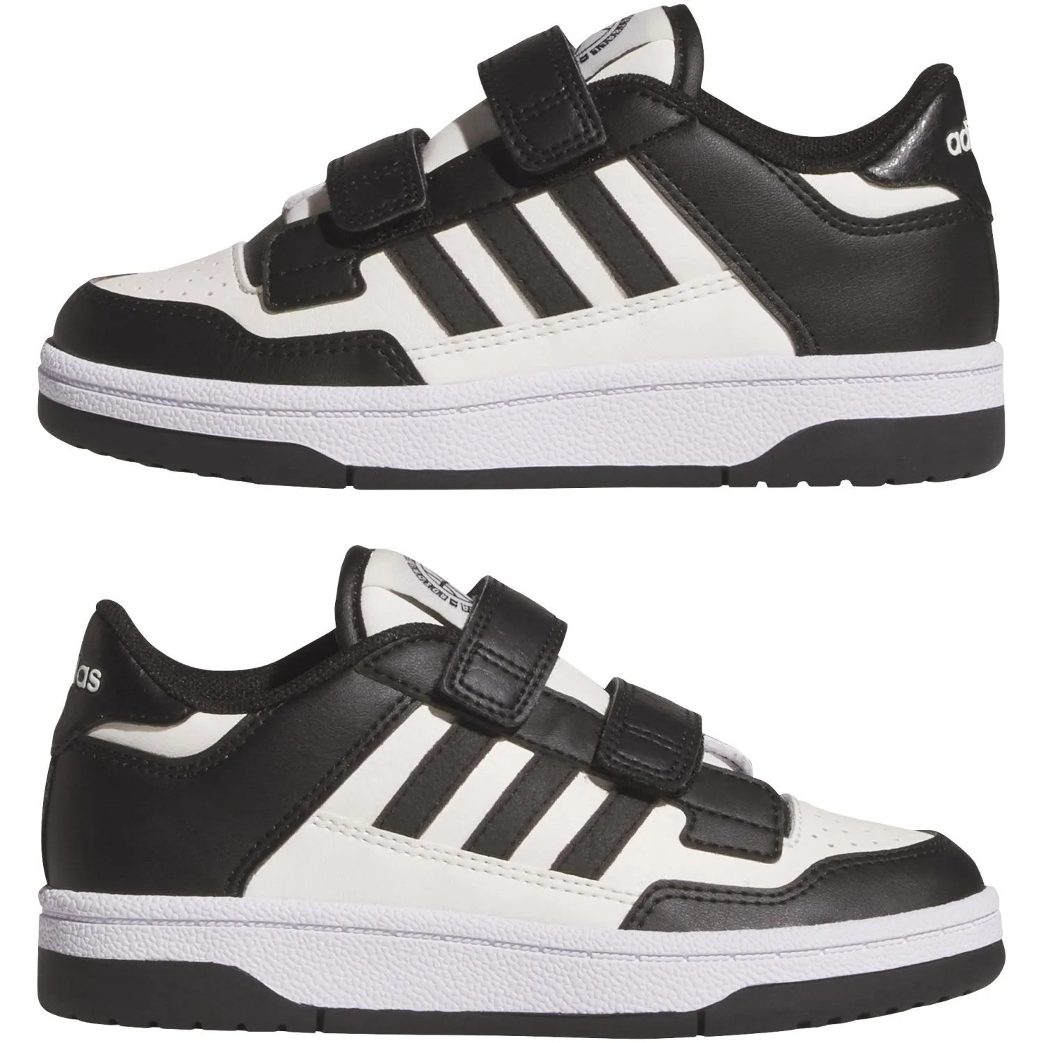 Cushioned Heel Counter adidas Originals Core Black/Cloud White/Ftwr White Rapid Court Cf C Sneakers