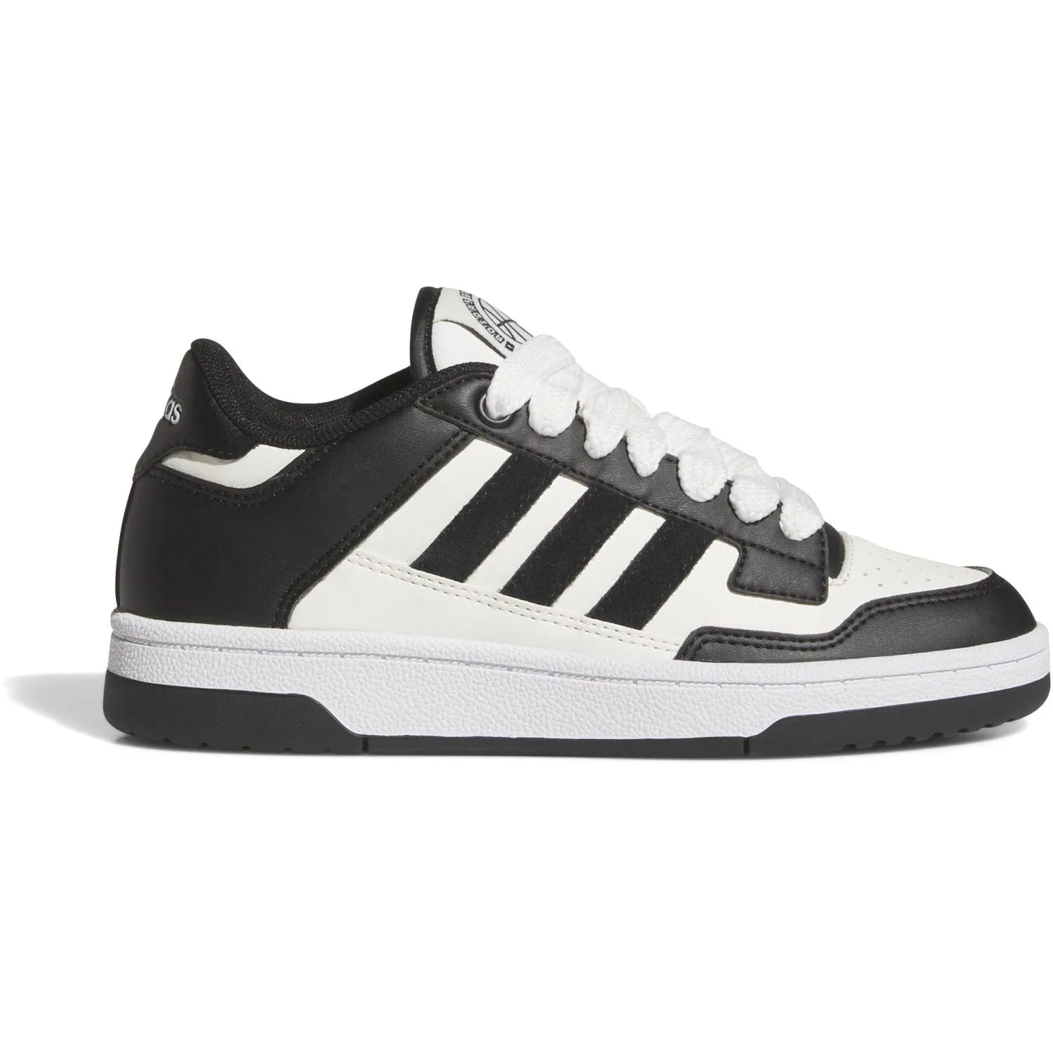adidas Originals Core Black/Cloud White/Ftwr White Rapid Court Low J Sneakers Basic Style