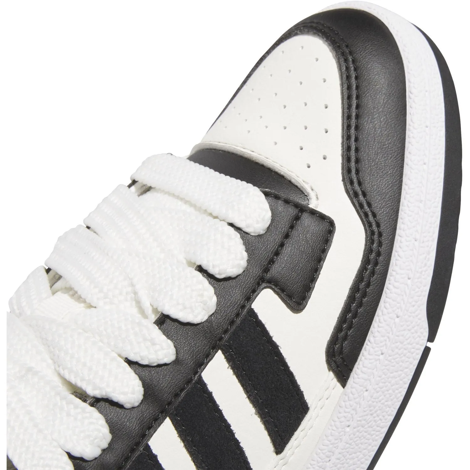adidas Originals Core Black/Cloud White/Ftwr White Rapid Court Low J Sneakers Total Comfort