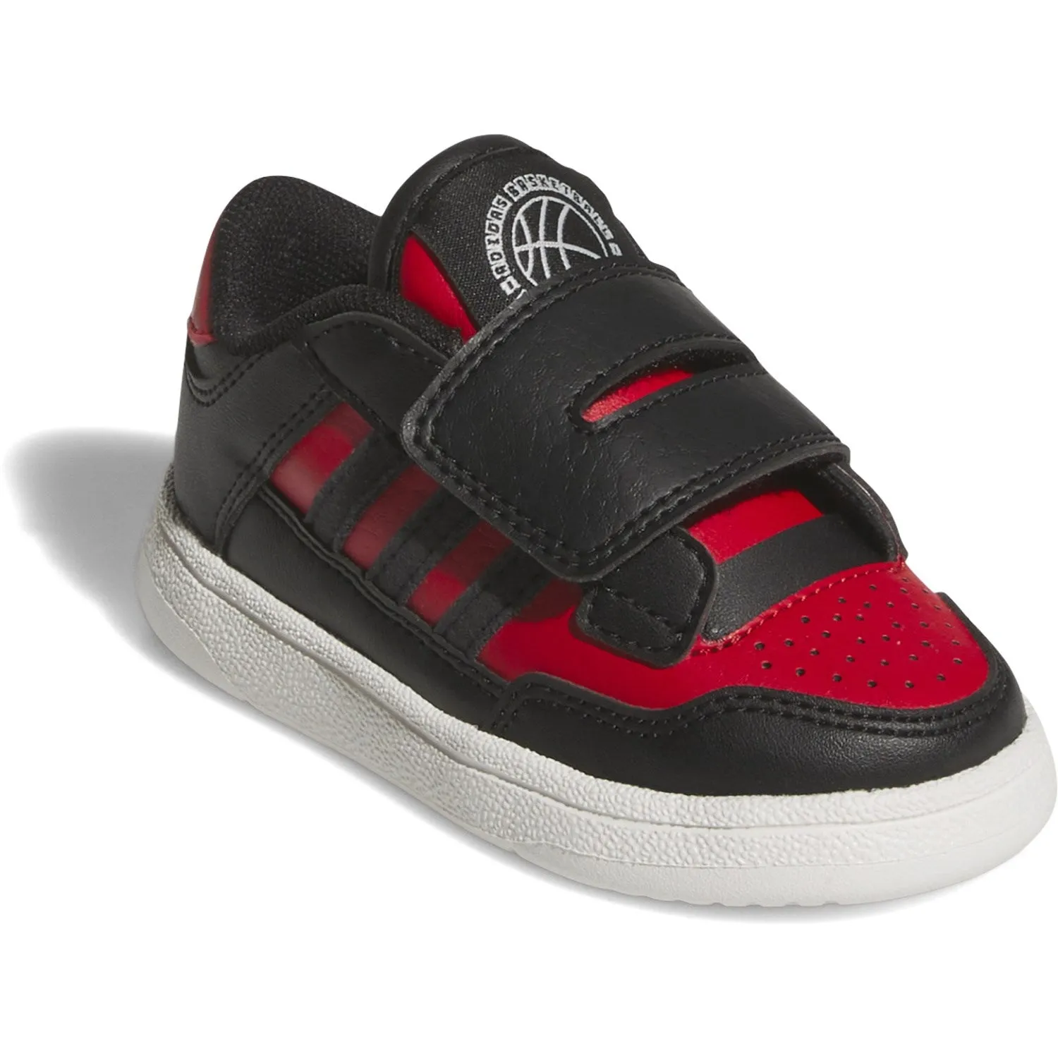 adidas Originals Core Black/Collegiate Red/Core White Rapid Court Cf I Sneakers Ventilated Collar Design