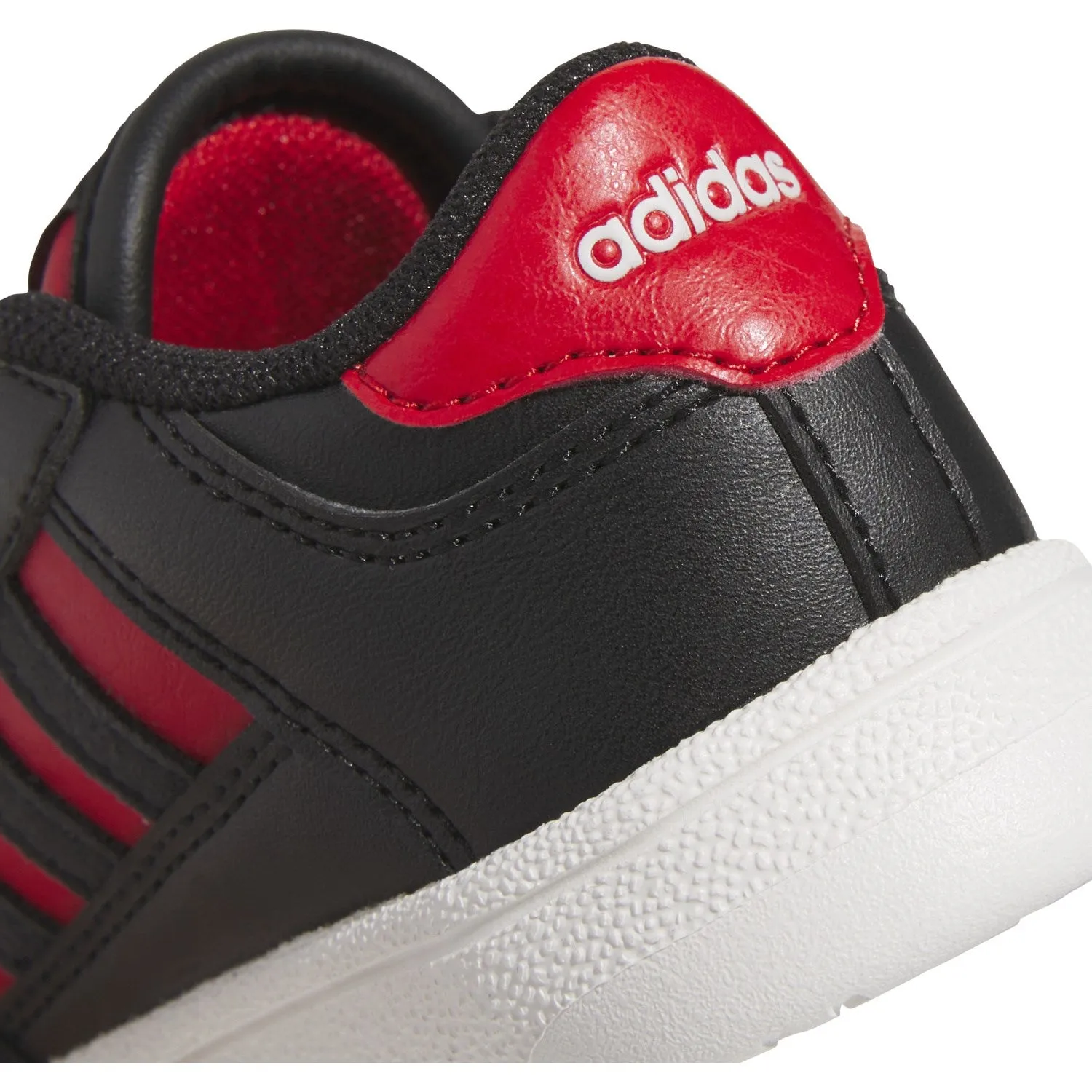 adidas Originals Core Black/Collegiate Red/Core White Rapid Court Cf I Sneakers Wide Toe Box Option