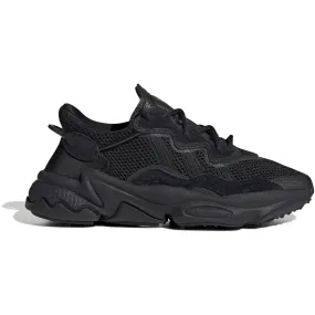 adidas Originals Core Black/Core Black/Trace Grey Met Ozweego J Sneakers Walk Ease Resilient Sole