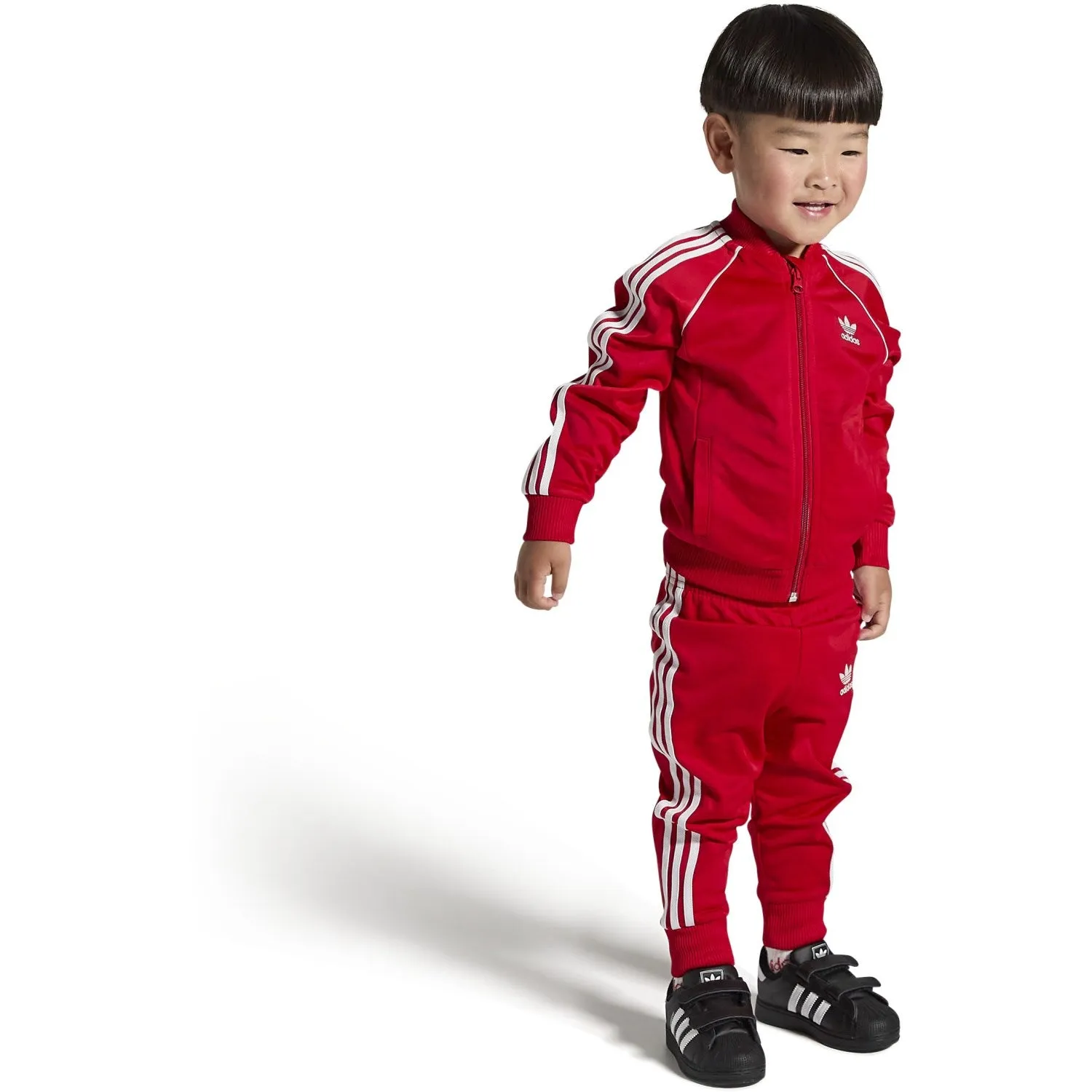 Friction control Balanced Stack Height adidas Originals Core Black/Ftwr White/Core Black Superstar Ii Cf I Sneakers