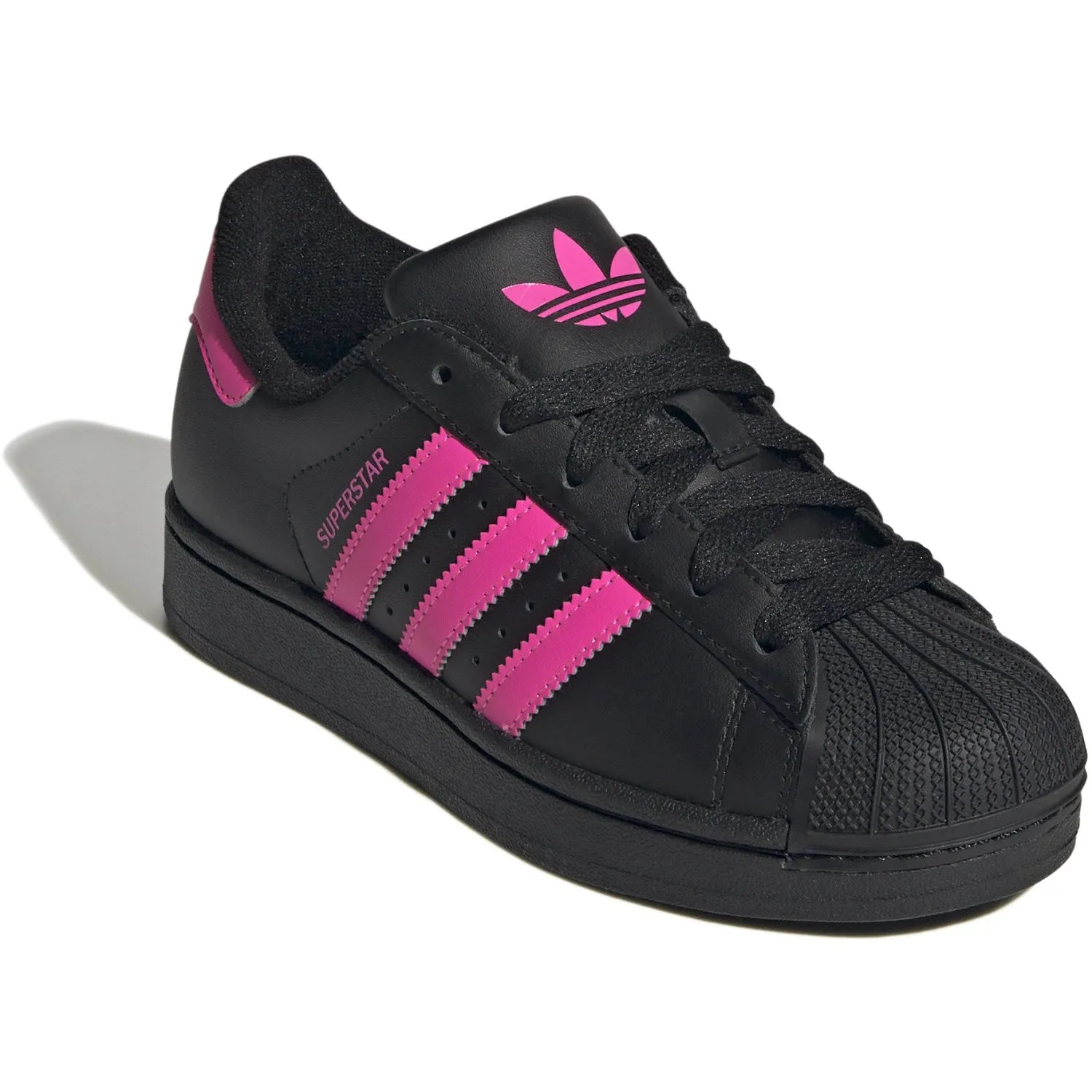 adidas Originals Core Black/Lucid Pink/Core Black Superstar Ii J Sneakers Function driven