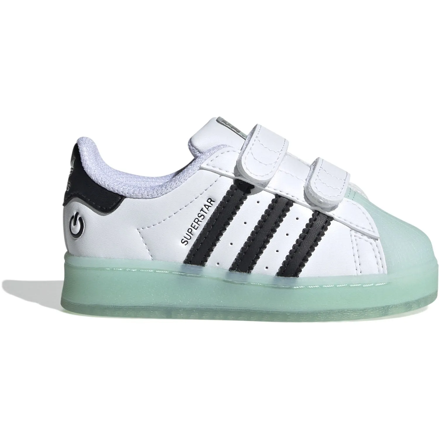 adidas Originals Core White/Seflaq/Core Black Superstar Led Lights Cf I Sneakers Multi Layer Midsole Flexible Material