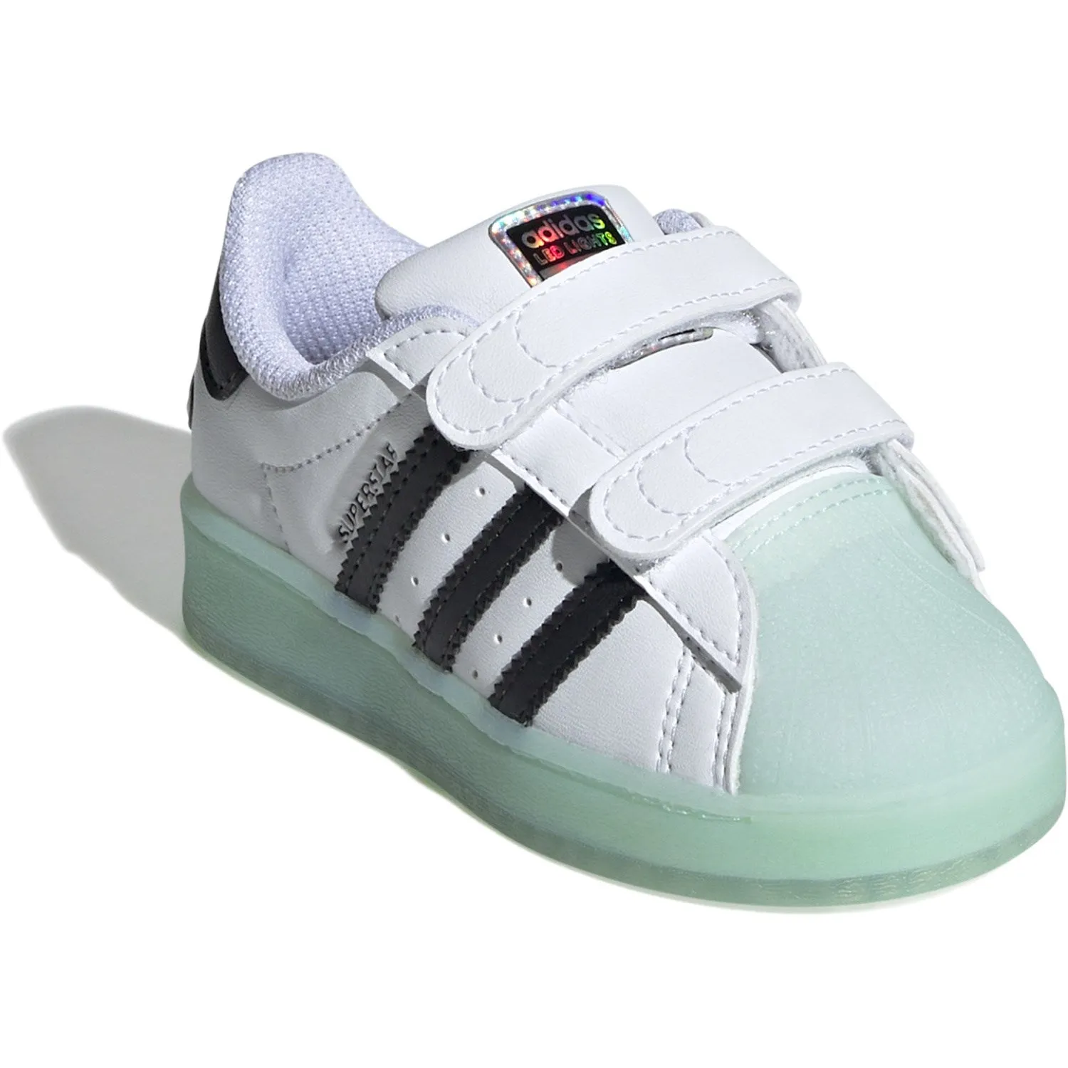 Weekend Hikes adidas Originals Core White/Seflaq/Core Black Superstar Led Lights Cf I Sneakers