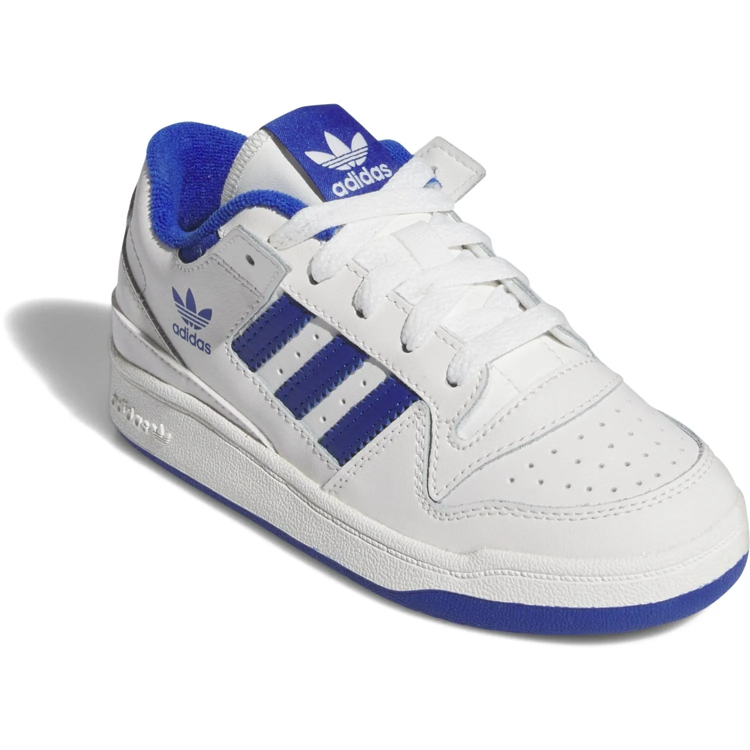 adidas Originals Core White/Team Royal Blue/Core White Forum Low Cl C Sneakers Stitch Down Technique Street Sport