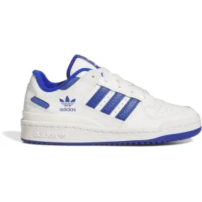 adidas Originals Core White/Team Royal Blue/Core White Forum Low Cl J Sneakers Flexible Support Rubber Sole