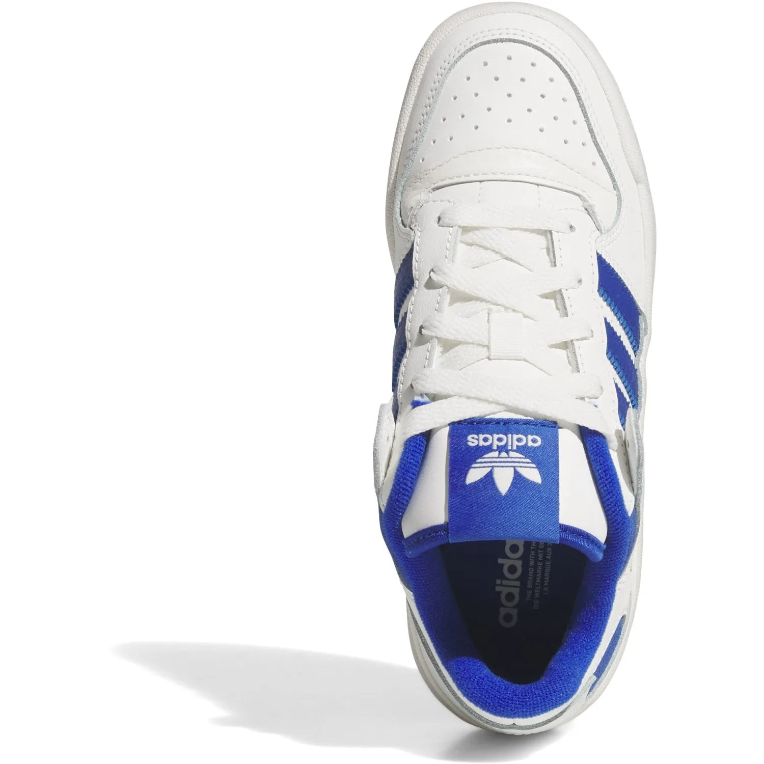 Sport Details Breathable Lining adidas Originals Core White/Team Royal Blue/Core White Forum Low Cl J Sneakers
