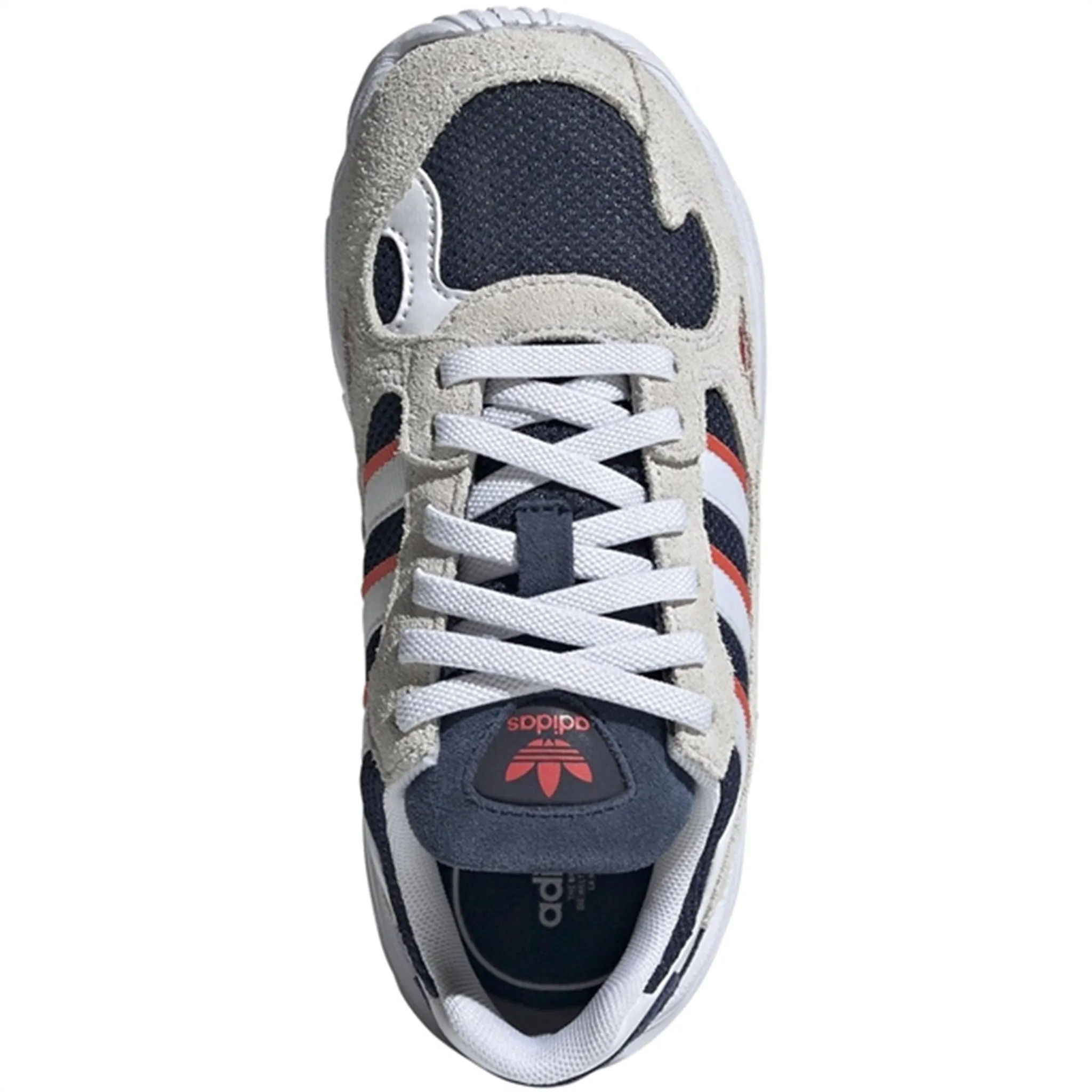 adidas Originals FALCON EL C Sneakers Cloud White / Night Indigo / Red Fashion Style High Traction Tread