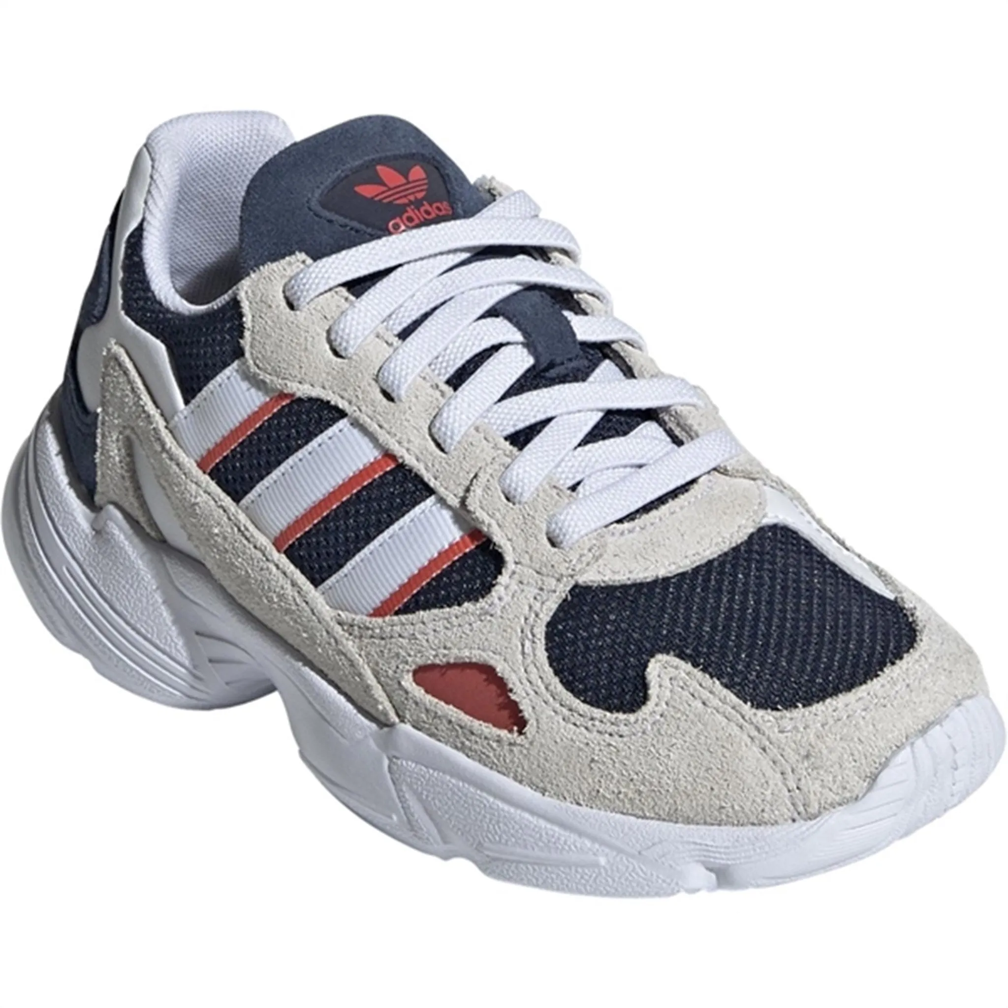Elevated Design adidas Originals FALCON EL C Sneakers Cloud White / Night Indigo / Red