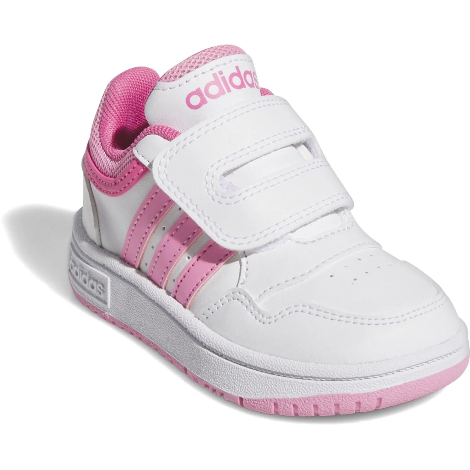 No Friction Simple Match adidas Originals Ftwr White/Bliss Pink/Pulse Magenta Hoops 3.0 Cf I Sneakers