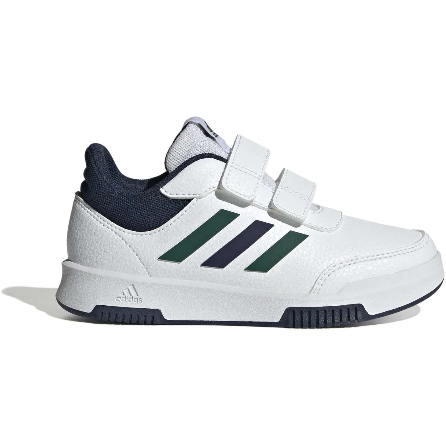 adidas Originals Ftwr White/Collegiate Green/Collegiate Navy Tensaur Sport 2.0 Cf K Sneakers Toe Guard Protection Tailored Design