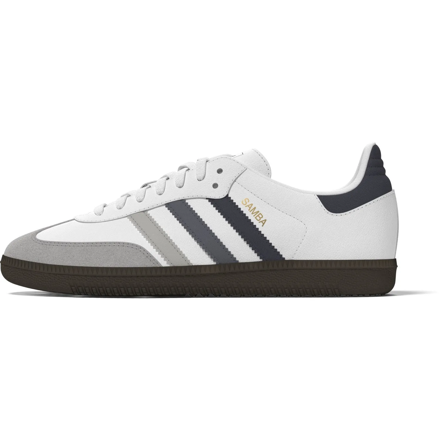 adidas Originals Ftwr White/Grey One/Grey Three Samba Og J Sneakers Trail Ready