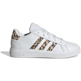 Multi Layer Midsole adidas Originals Ftwr White/Magic Beige/Matte Gold Grand Court 2.0 K Sneakers